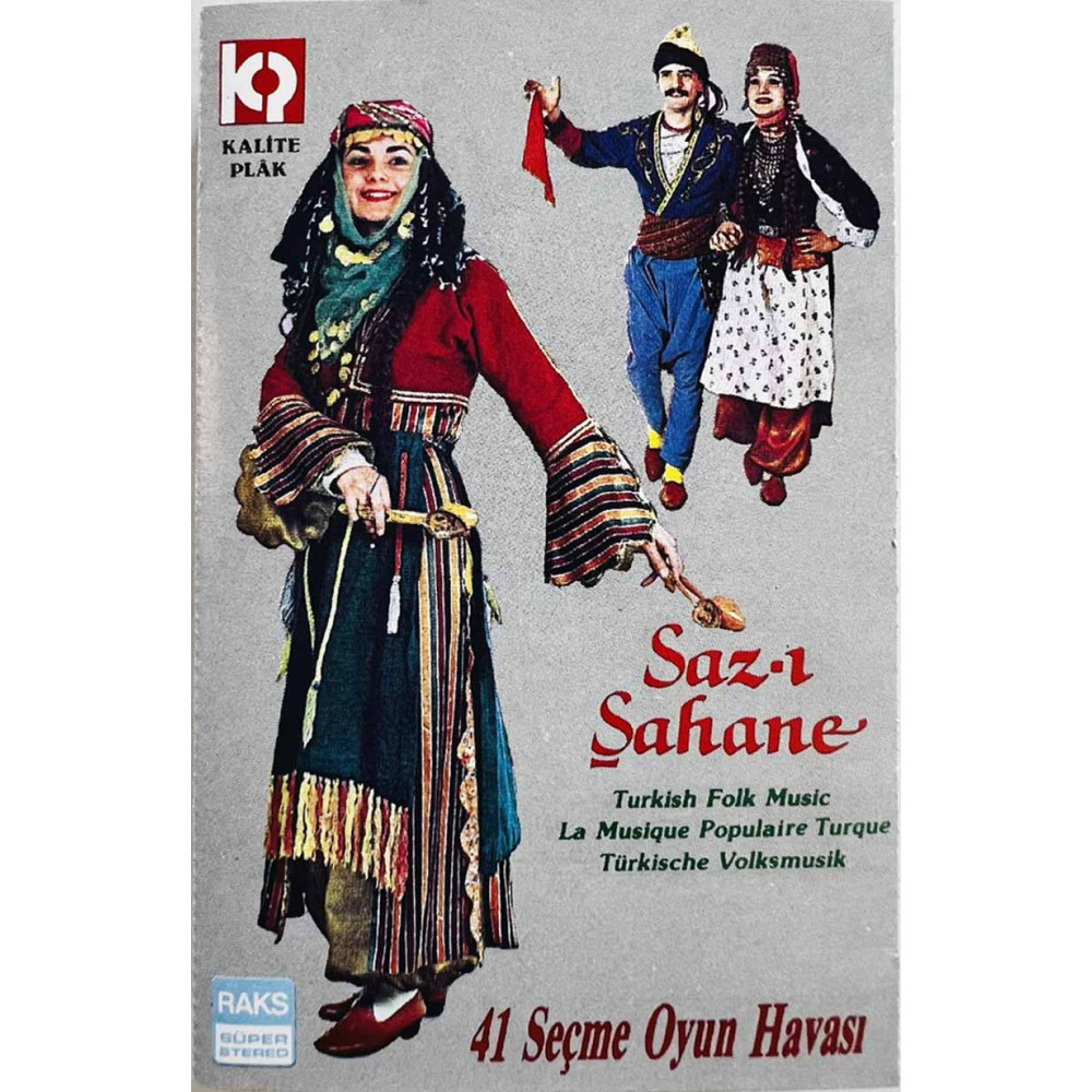 Joku esittää turkkilaista folkkia 41 raitaa 1987 HZ.147 Saz-i Sahane c musikkassett