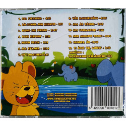 Arne Alligator & Djungeltrumman CD Djungelfeber  kansi EX- levy VG+ Käytetty CD