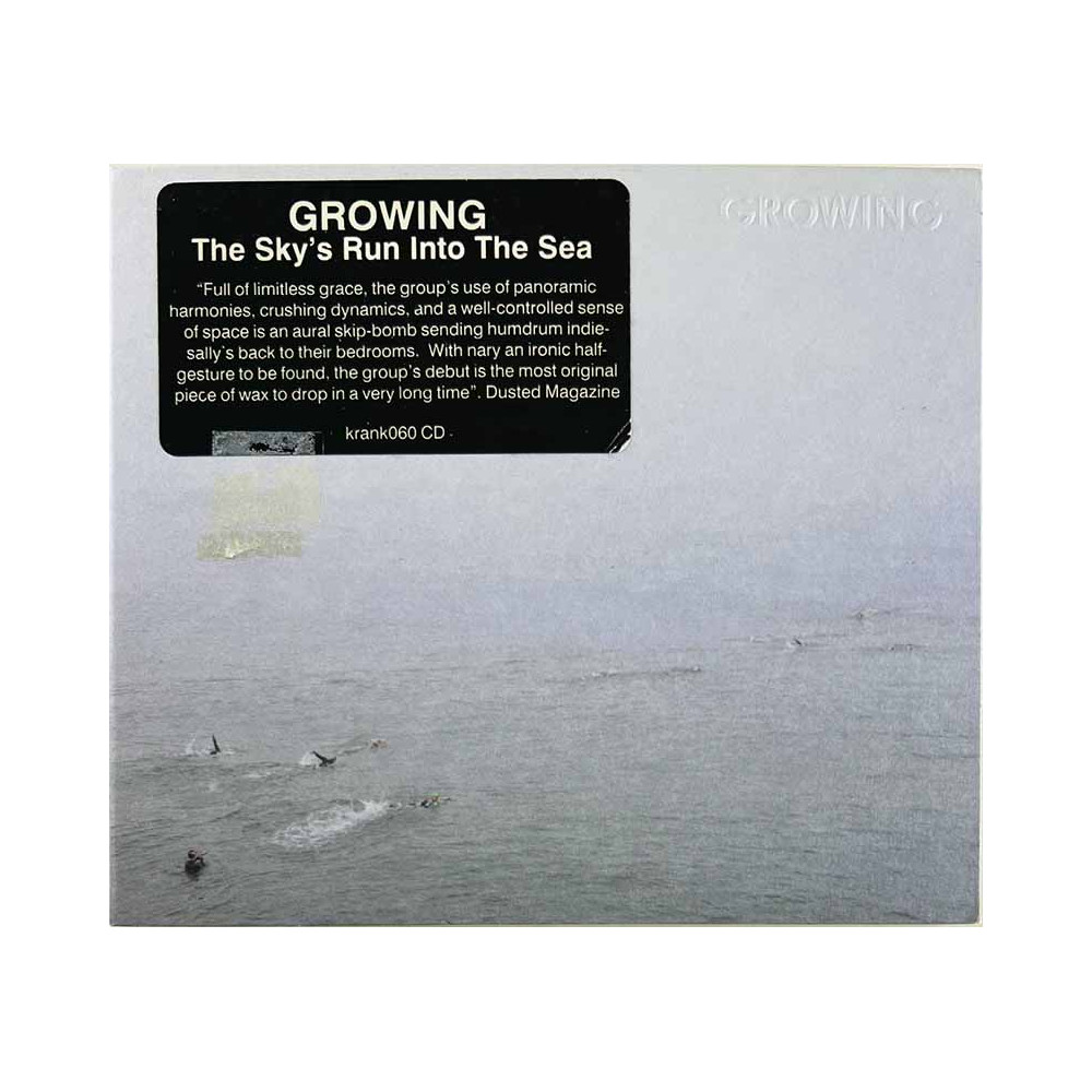 Growing 2003 krank060 The Sky's Run Into The Sea CD Begagnat