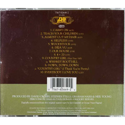 Crosby, Stills, Nash & Young CD Deja vu  kansi EX levy EX Käytetty CD