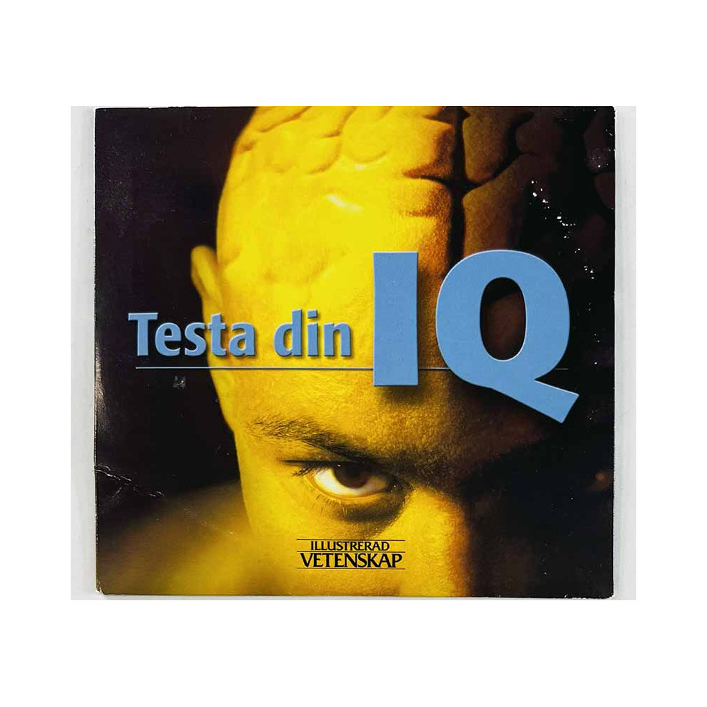 CD ROM Windows 98  eller Macintosh CD Testa din IQ  kansi VG+ levy EX Käytetty CD