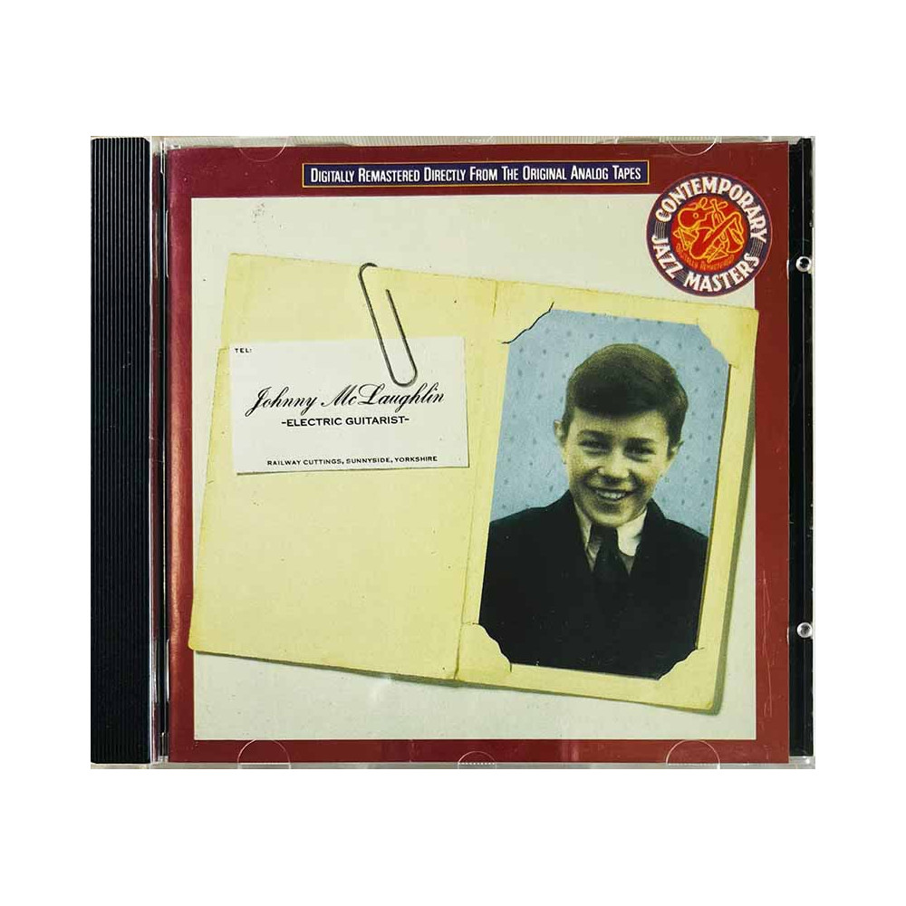 McLaughlin Johnny CD Electric Guitarist  kansi EX levy EX Käytetty CD