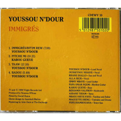 Youssou N'Dour & Le Super Etoile De Dakar 1984 CDEWV 10 Immigrés CD Begagnat