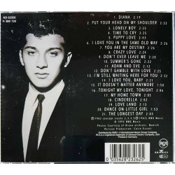 Anka Paul CD Paul Anka's 21 Golden Hits  kansi EX levy EX Käytetty CD