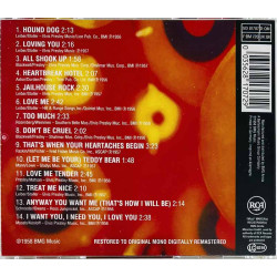 Elvis CD Elvis' Golden Records  kansi EX levy EX Käytetty CD