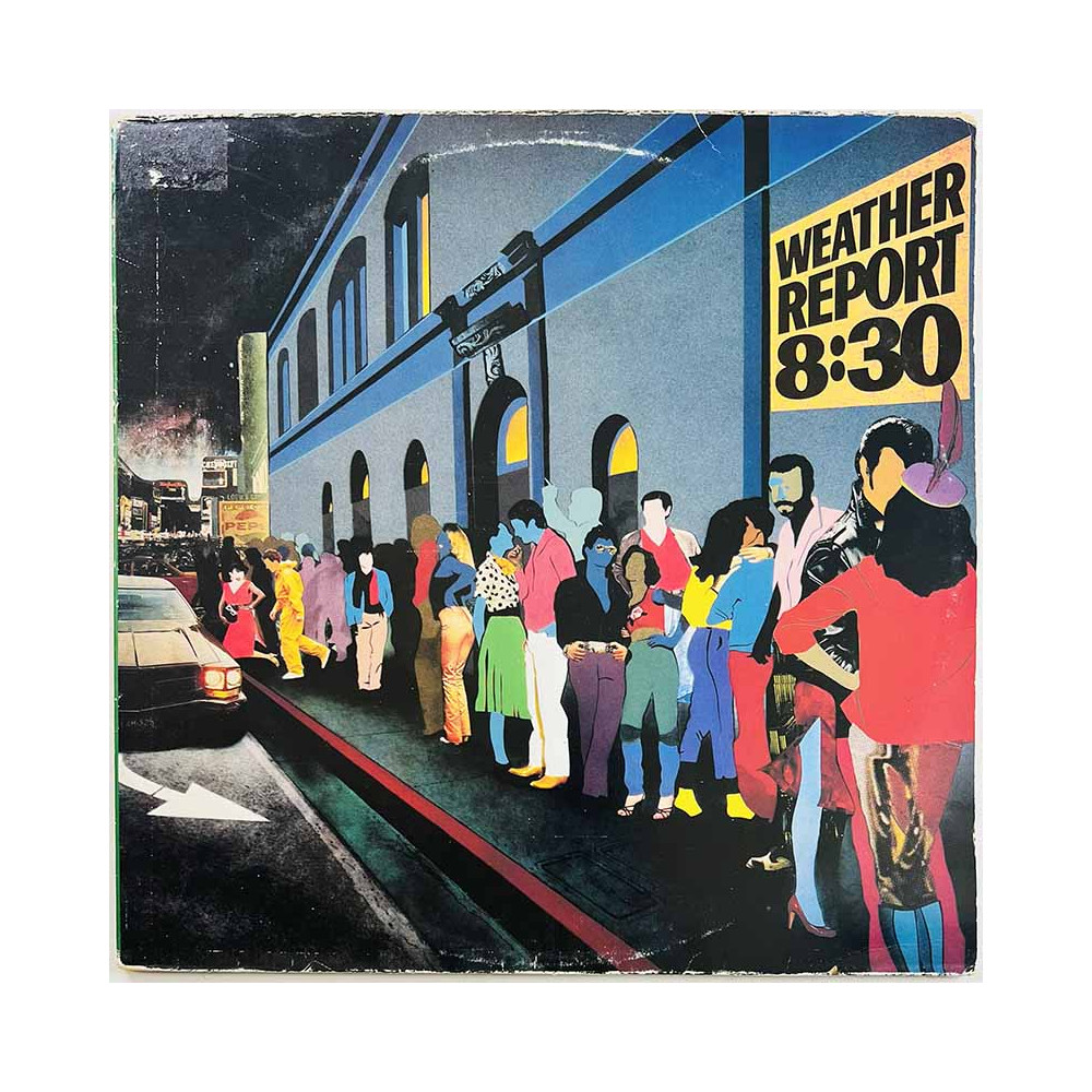 Weather Report 1979 CBS 88455 8:30 1LP side 3 + side 4 Begagnat LP