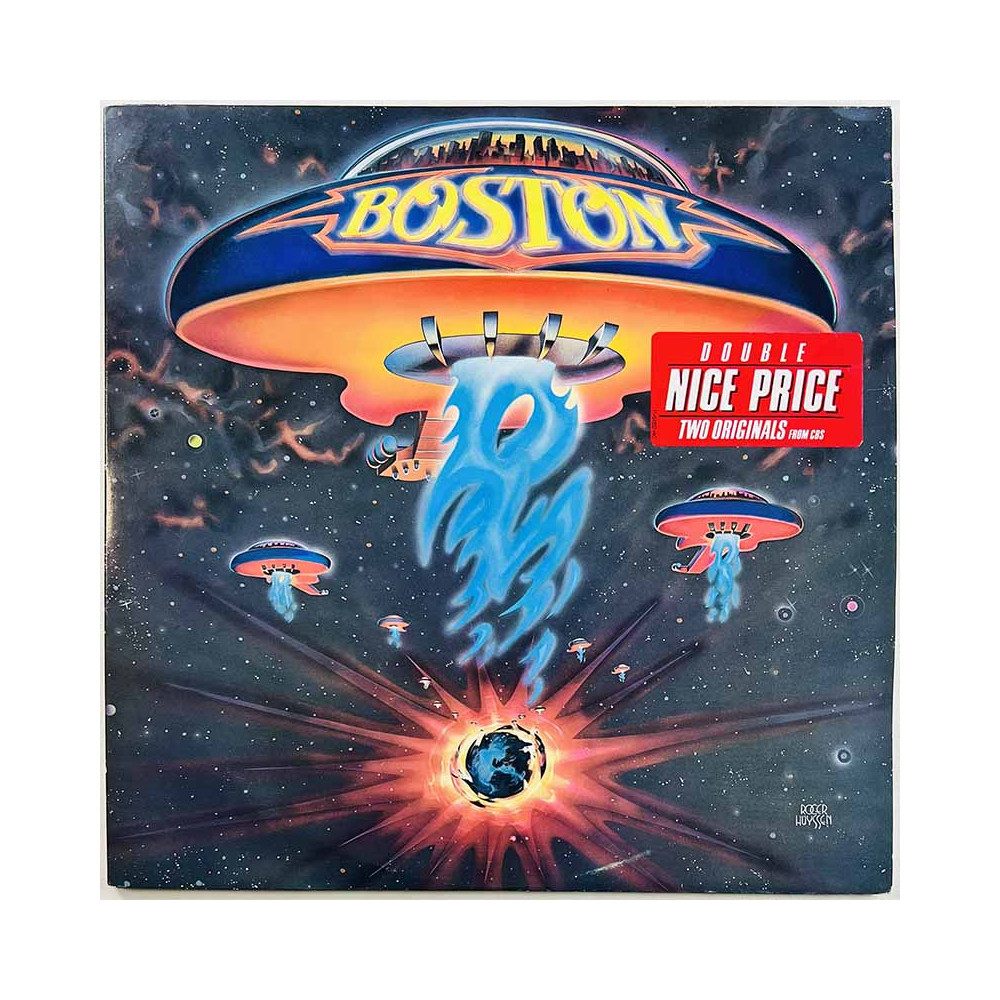Boston LP Boston / Don't Look Back 2LP  kansi EX- levy EX Käytetty LP