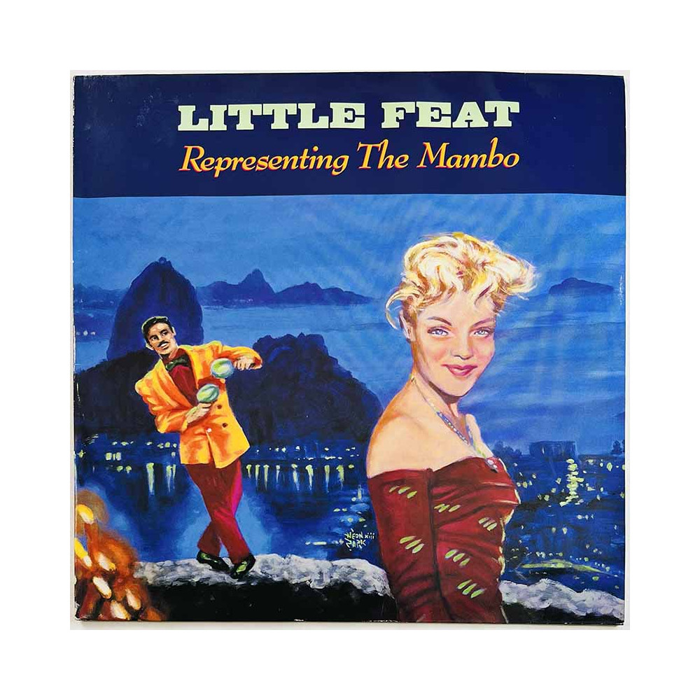 Little Feat LP Representing The Mambo  kansi VG levy EX Käytetty LP