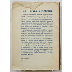 Lin Jutang 1953  Leski, nunna ja kurtisaani Käytetty kirja