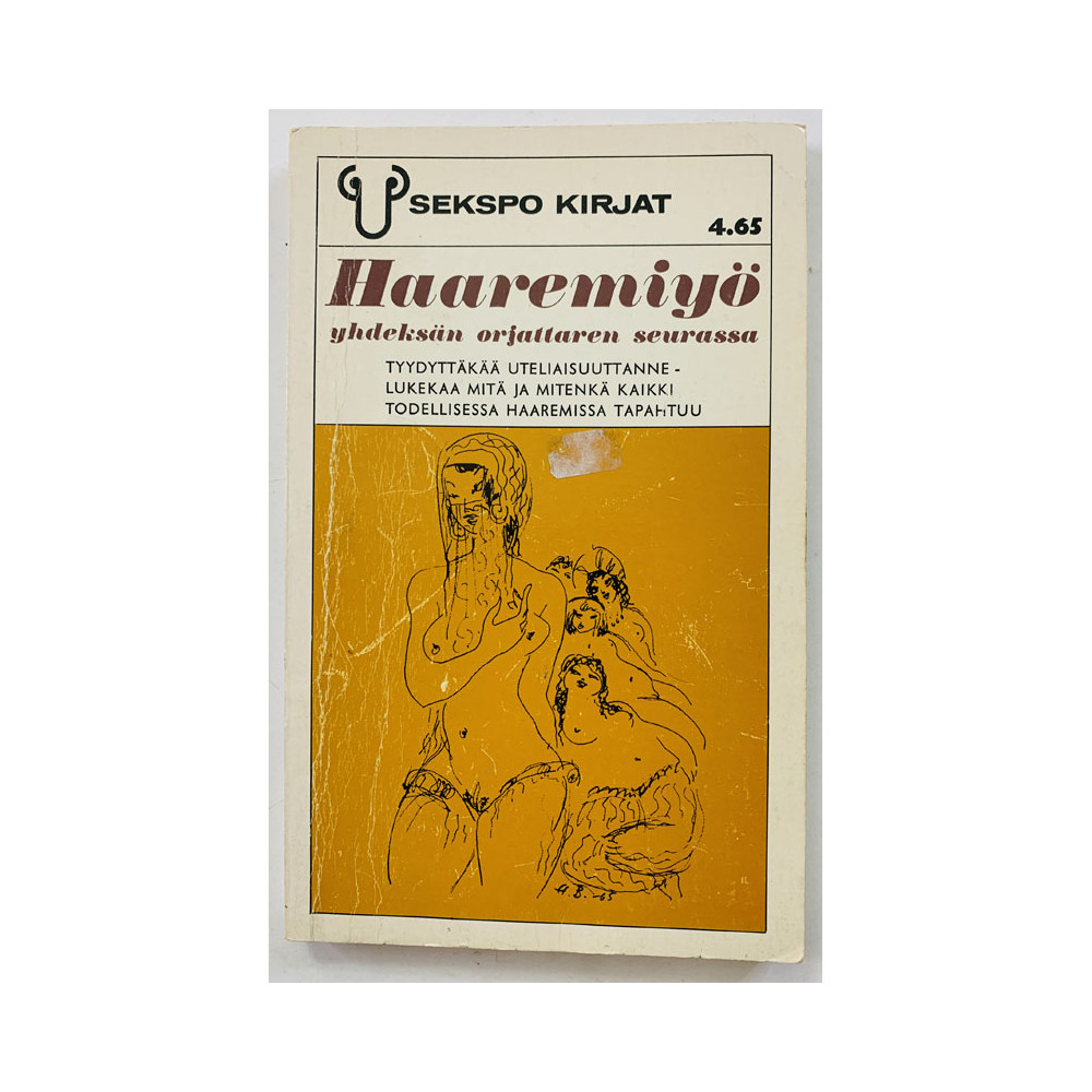Sekspo kirjat  1970’s sekspo 2 Haaremiyö yhdeksän orjattaren seurassa Käytetty kirja
