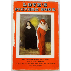 Ove Brusendorff and Poul Henningsen 1966  Love’s picture book Käytetty kirja
