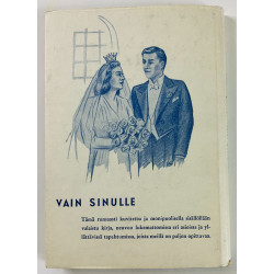 Viljanne Eino 1945  Vain sinulle Käytetty kirja