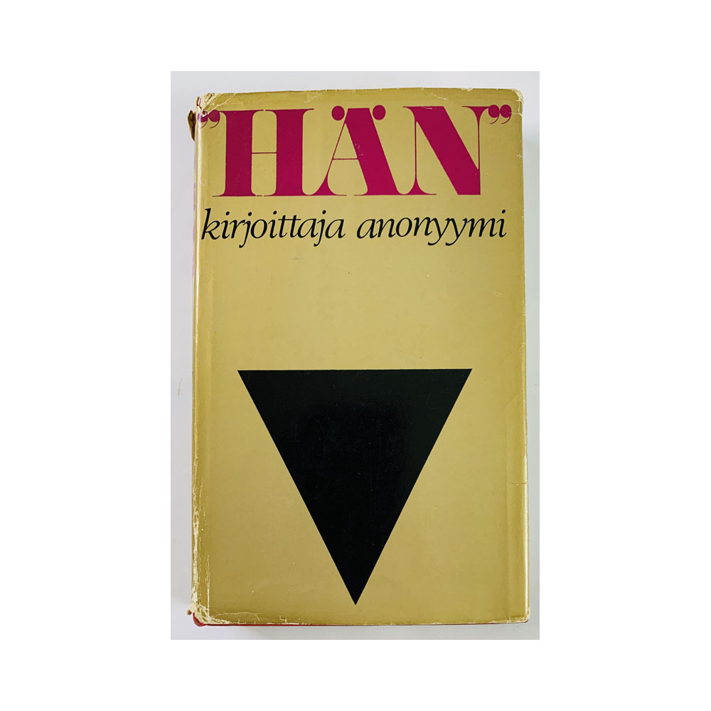 kirjoittaja anonyymi, suomentanut Saara Puranen 1971  Hän Käytetty kirja