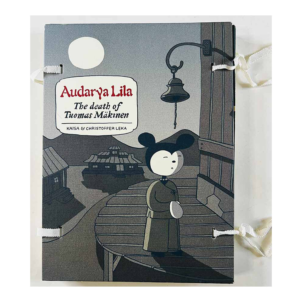 Leka Kaisa & Christoffer 2008 ISBN 978-952-99378-6-8 Audarya Lila: The death of Tuomas Mäkinen Käytetty kirja