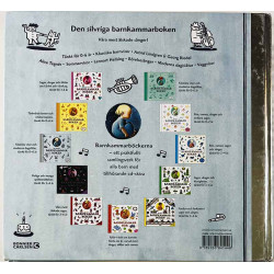 Den silvriga barnkammarboken 2004/2011 ISBN 978-91-638-4144-6 kirja + CD med 23 sånger ingår Käytetty kirja