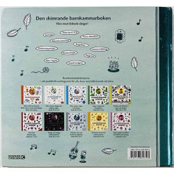 Den silvriga barnkammarboken 2011 ISBN 978-91-638-5870-3 kirja + CD med 24 sånger ingår Käytetty kirja