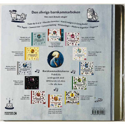 Den silvriga barnkammarboken 2014/2016 ISBN 978-91-638-4144-6 kirja + CD med 34 sånger ingår Käytetty kirja