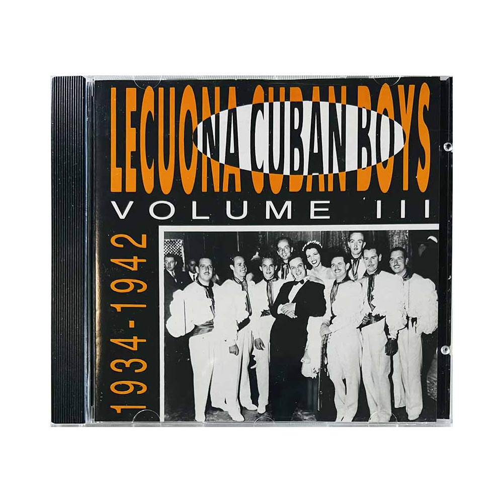 Lecuona Cuban Boys CD Lecuona Cuban Boys volume III  kansi EX levy EX Käytetty CD