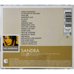 Sandra CD The Essential  kansi EX levy EX Käytetty CD