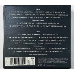 Harrison George CD All Things Must Pass 2CD  kansi EX levy EX Käytetty CD