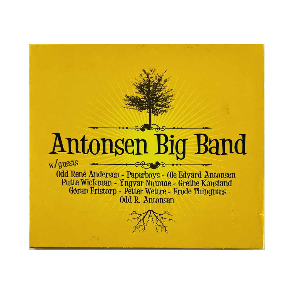 Antonsen Big Band CD Antonsen Big Band W/Guests  kansi EX levy VG+ Käytetty CD