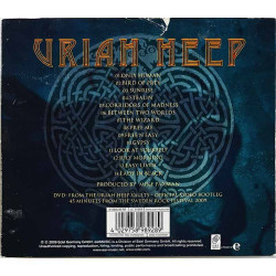 Uriah Heep CD Celebration - Forty Years Of Rock CD + DVD  kansi VG levy EX Käytetty CD