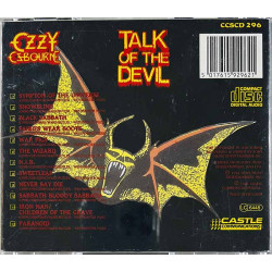 Osbourne Ozzy 1982 CCSCD 296 Talk Of The Devil CD Begagnat