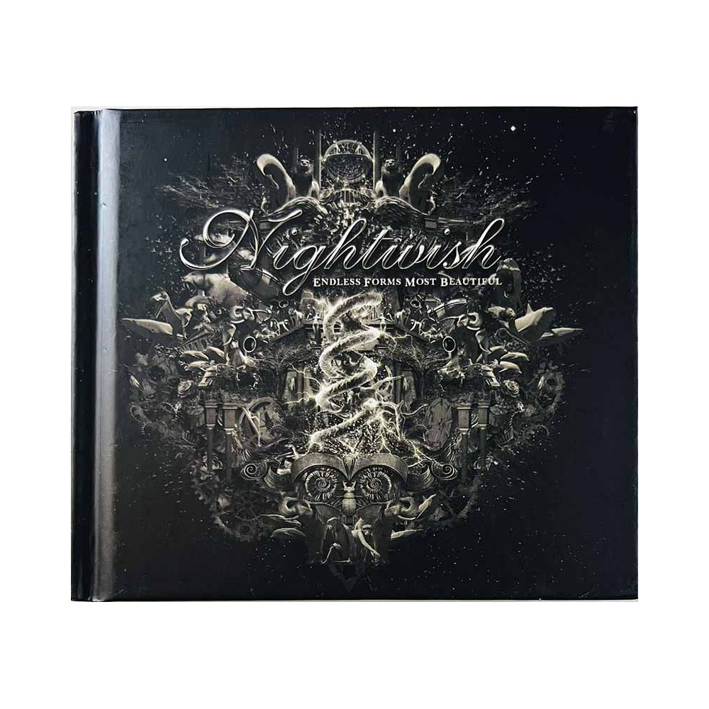 Nightwish CD Endless Forms Most Beautiful 2CD  kansi EX levy EX- Käytetty CD