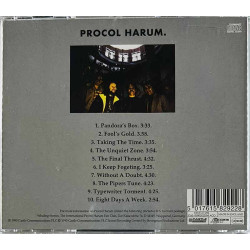 Procol Harum CD Procol's Ninth  kansi EX levy EX Käytetty CD