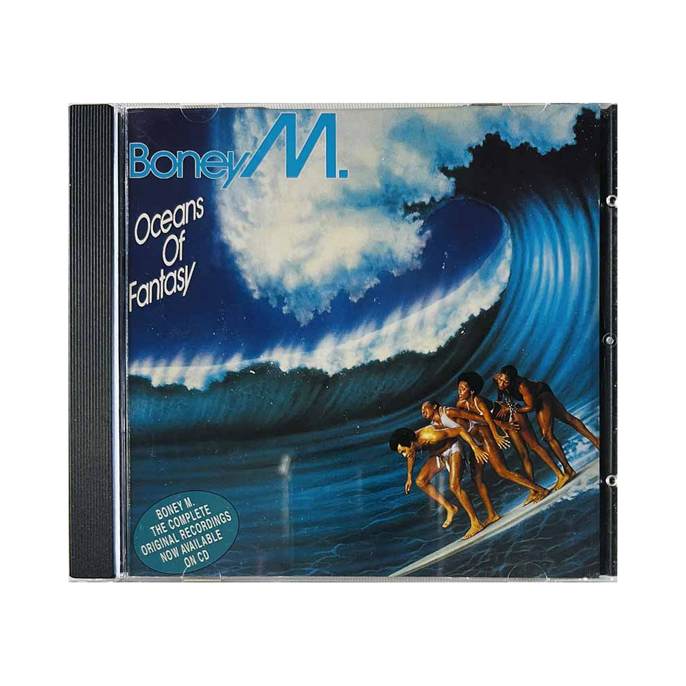 Boney M CD Oceans Of Fantasy  kansi EX levy EX- Käytetty CD
