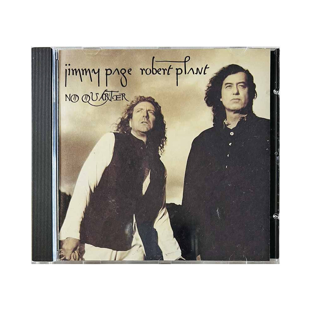 Jimmy Page & Robert Plant CD No Quarter  kansi EX levy EX Käytetty CD