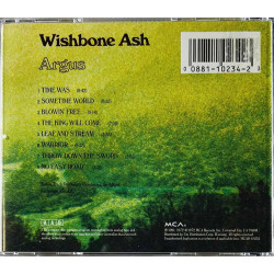Wishbone Ash 1972 MCAD-10234 Argus CD Begagnat