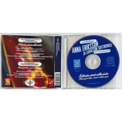 Anna Eriksson ja Laivaston Soittokunta CD Silmin sinivalkoisin / Through blue-and-white eyes  kansi EX levy EX- Käytetty CD