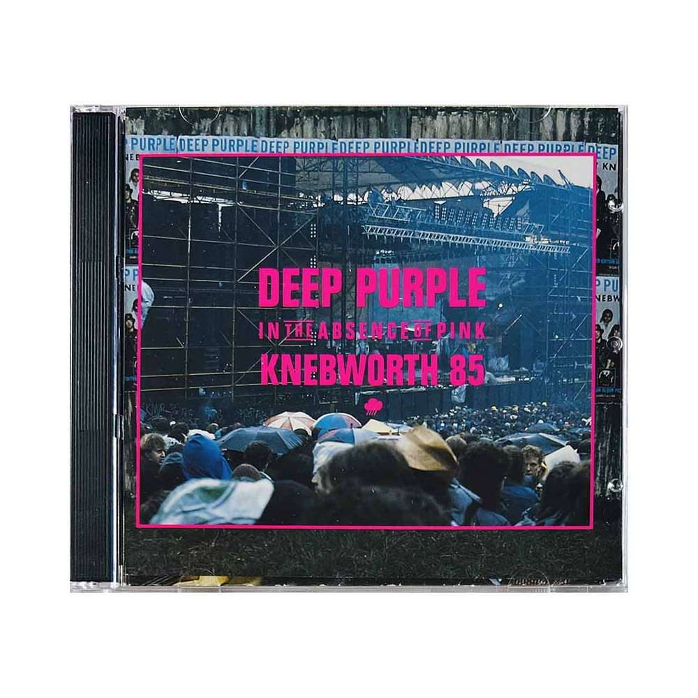 Deep Purple CD In the Absence Of Pink - Knebworth 85 2CD  kansi EX levy EX Käytetty CD