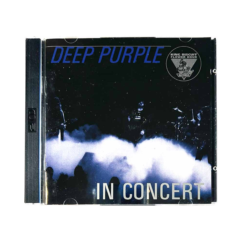 Deep Purple CD King Biscuit Flower Hour Presents In Concert  kansi EX levy EX- Käytetty CD