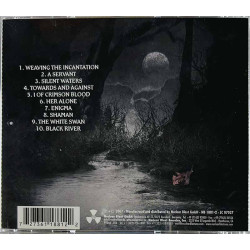 Amorphis CD Silent waters  kansi EX levy EX Käytetty CD