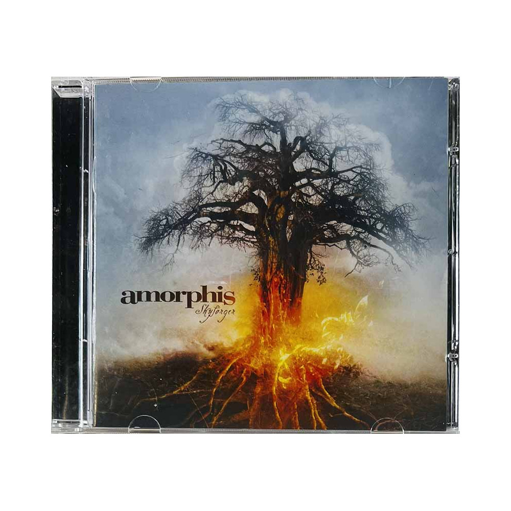 Amorphis CD Skyforger  kansi EX levy EX Käytetty CD