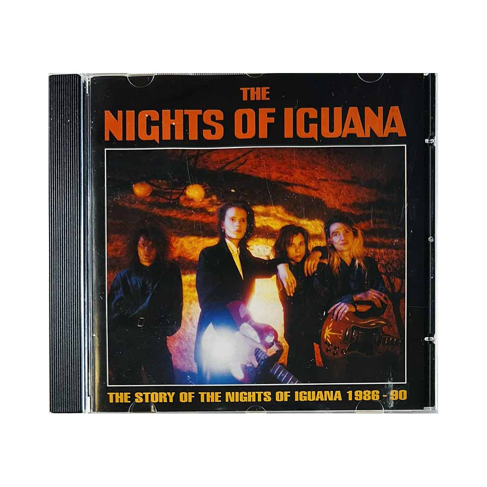 Nights Of Iguana CD The story of The Nights Of Iguana 1986-1990  kansi EX levy EX Käytetty CD