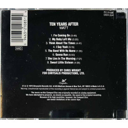 Ten Years After CD Watt  kansi G+ levy EX- Käytetty CD