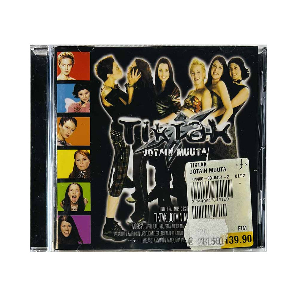 Tik Tak 2001 016 451-2 Jotain muuta CD Begagnat