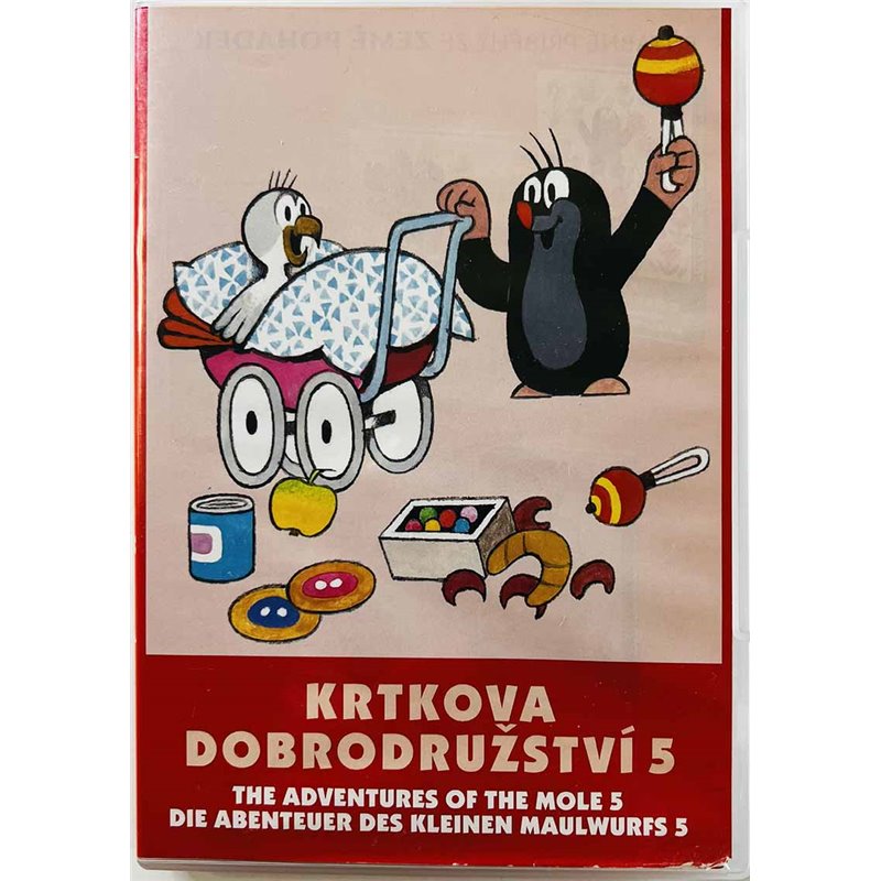 DVD - Elokuva 2002  Krtkova dobrodruzstvi 5  DVD Begagnat DVD - Elokuva 2002  Krtkova dobrodruzstvi 5  DVD Begagnat