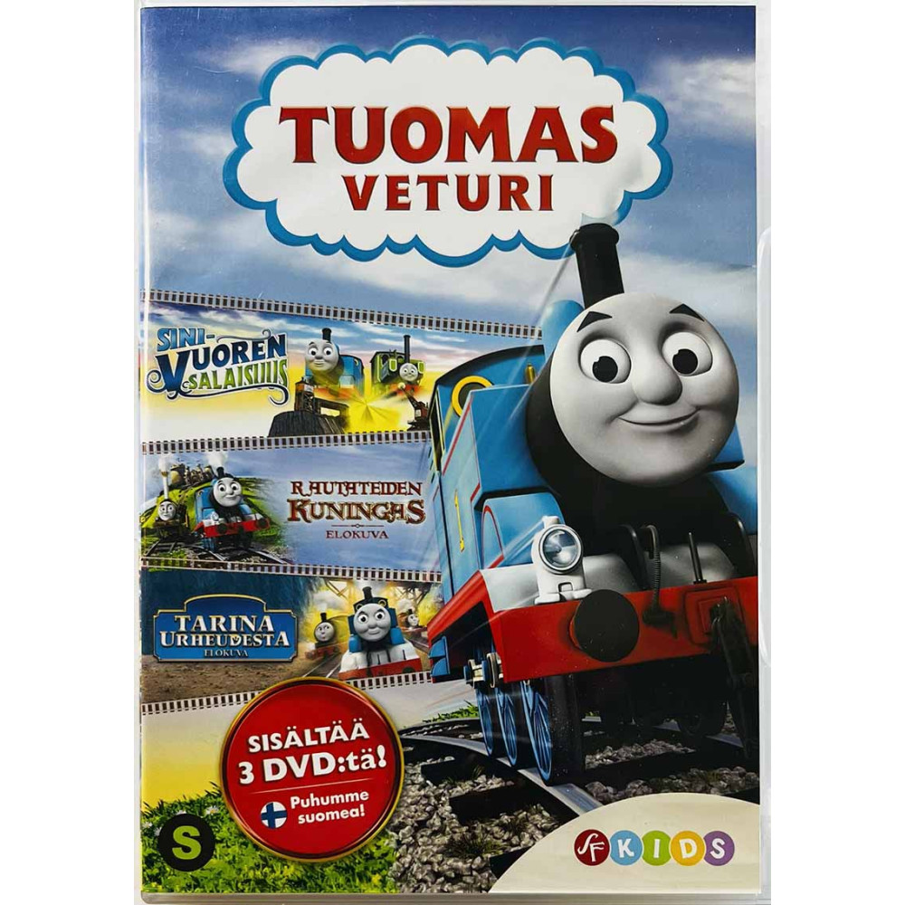 DVD - Elokuva 2014-2014  Tuomas Veturi 3DVD DVD Begagnat