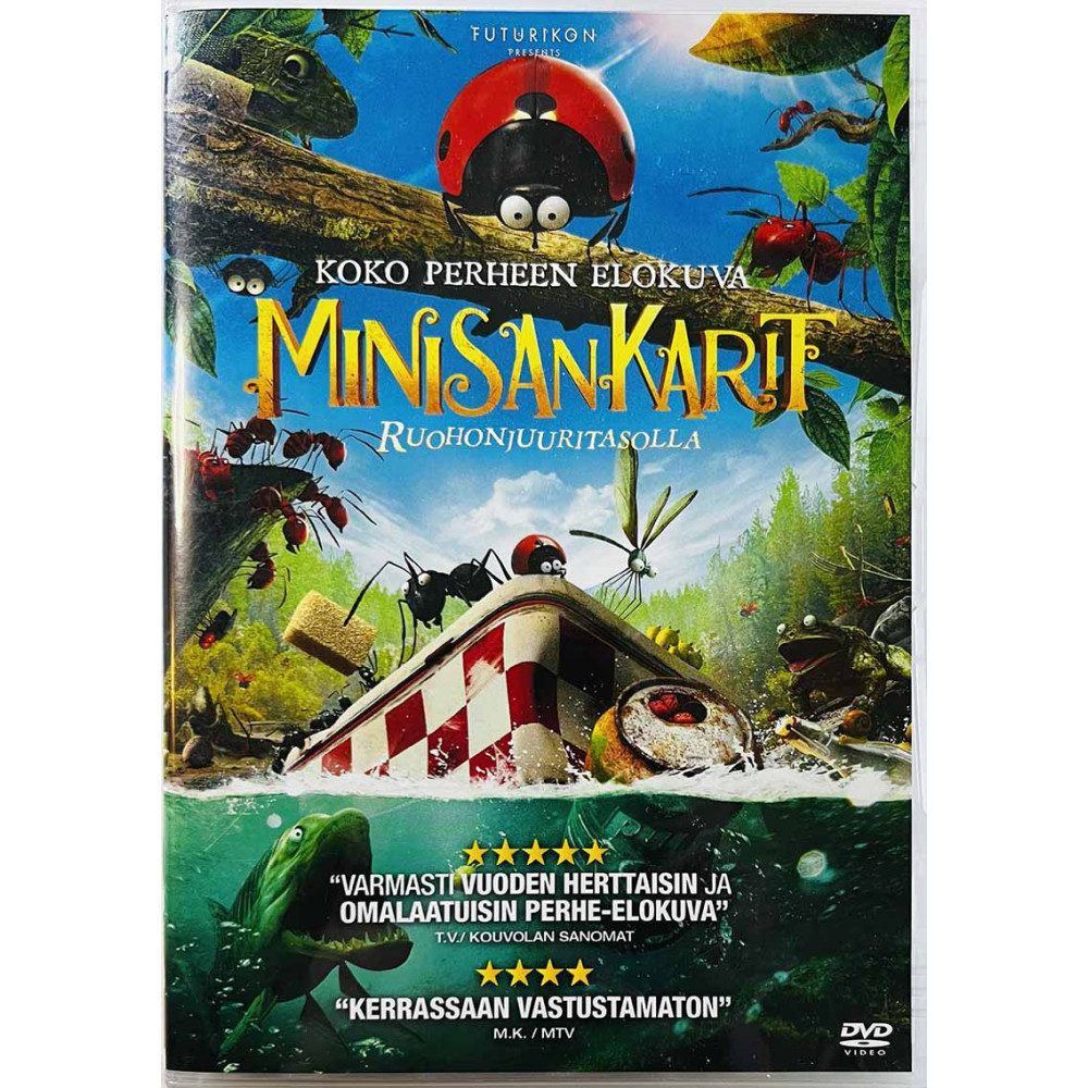 DVD - Elokuva 2014  Minisankarit Ruohonjuuritasolla DVD Begagnat