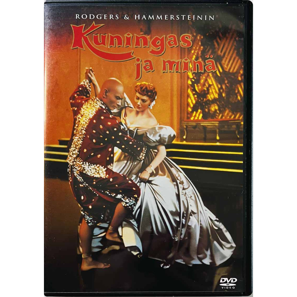 DVD - Elokuva DVD Kuningas ja minä  kansi EX levy EX Käytetty DVD