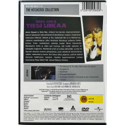 DVD - Elokuva DVD Mies joka tiesi liikaa  kansi EX levy EX Käytetty DVD