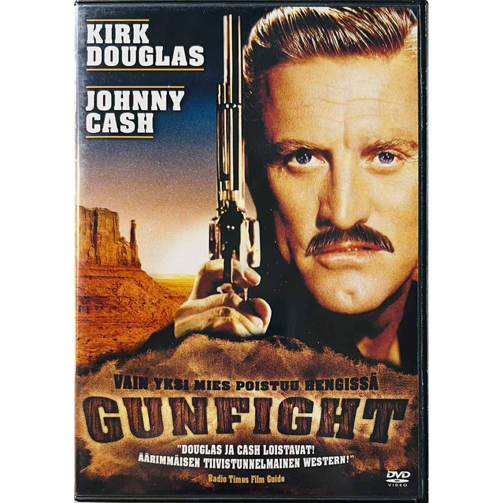 DVD - Elokuva 1971  Gunfight DVD Begagnat