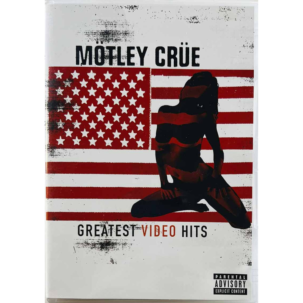 DVD - Mötley Crüe DVD Greatest Video Hits  kansi EX levy EX Käytetty DVD