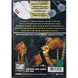 DVD - Run-DMC DVD Together forever greatest hits 1983-2000  kansi EX levy EX Käytetty DVD