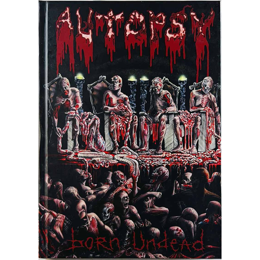 DVD - Autopsy DVD Born Undead  kansi EX levy EX Käytetty DVD