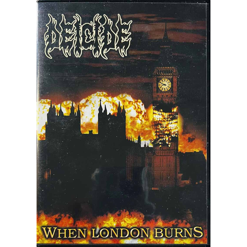 DVD - Deicide DVD When London Burns  kansi EX levy EX Käytetty DVD
